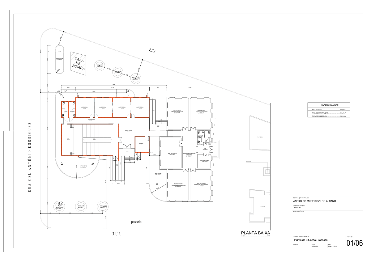 Projeto de Ampliação do Museu Ozildo Albano